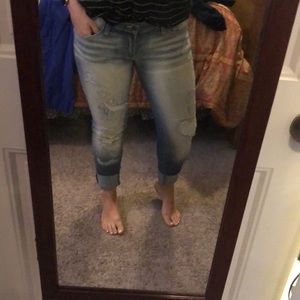 KanCan distressed skinny jeans